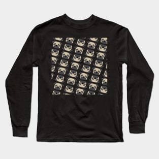 Pug, Pug Life, Pugs, Design, Vector, Artwork, Pattern Long Sleeve T-Shirt